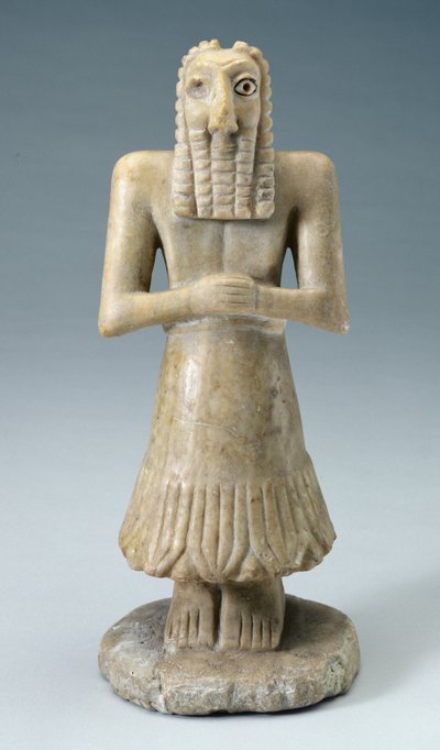 Statuette eines Mannes von Sumerian